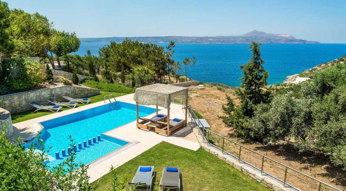 Beach Villa For Sale Crete Greece, Plaka Chania Greek Exclusive Properties, Real Estate Greece