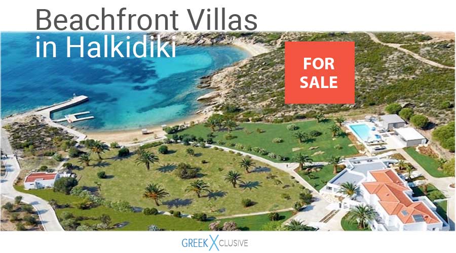 Beachfront Villas Halkidiki for Sale, Kassandra villas, Halkidiki villas for sale, Sithonia real estate, Halkidiki properties for sale