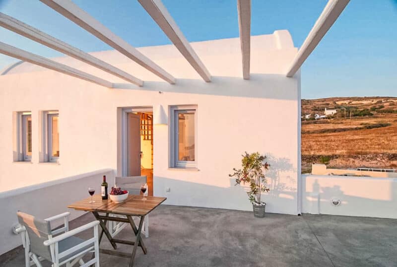 Grande villa en bord de mer à Baxedes Santorin in 36.475444981412,25.412362805957,14