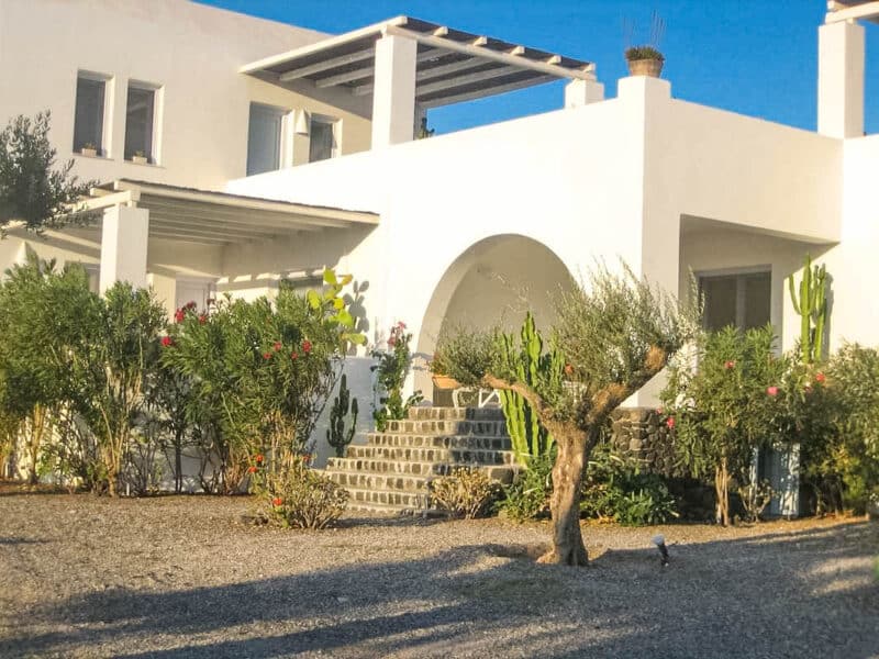 Grande villa en bord de mer à Baxedes Santorin in 36.475444981412,25.412362805957,14
