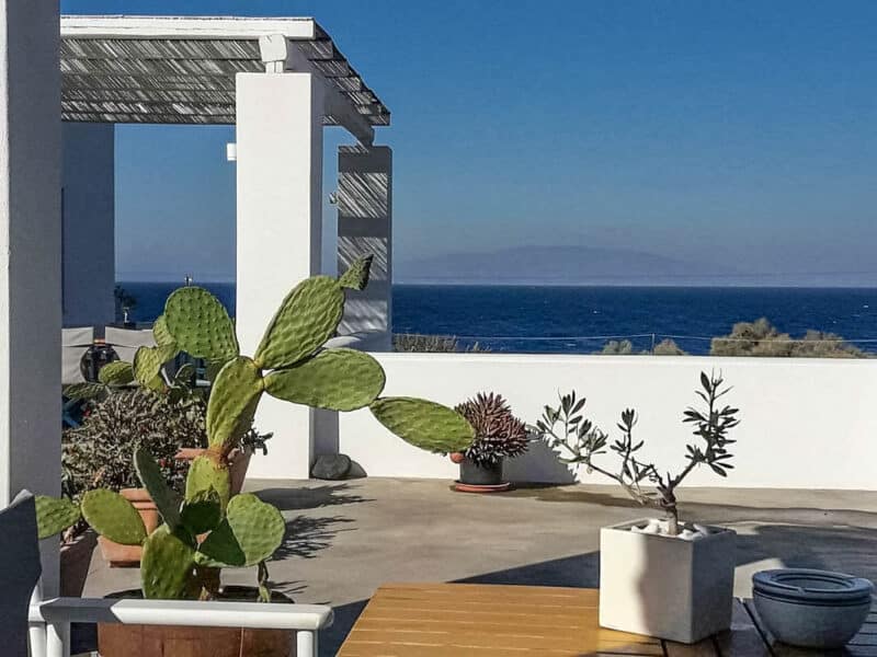 Grande villa en bord de mer à Baxedes Santorin in 36.475444981412,25.412362805957,14