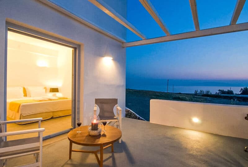 Big Villa by the sea at Baxedes Santorini, Villas for Sale Santorini Island