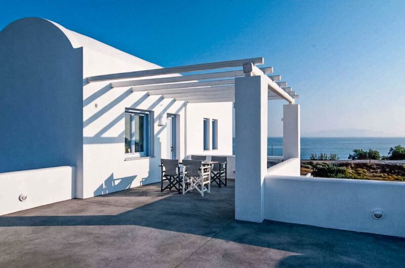 Big Villa by the sea at Baxedes Santorini, Villas for Sale Santorini Island