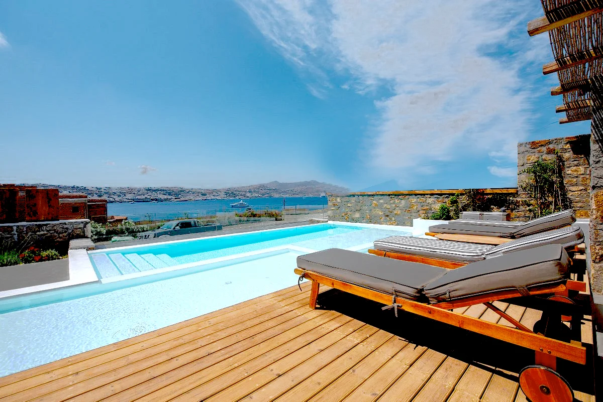 Seaview Hotel for Sale in Mykonos, Agios Ioannis Diakoftis