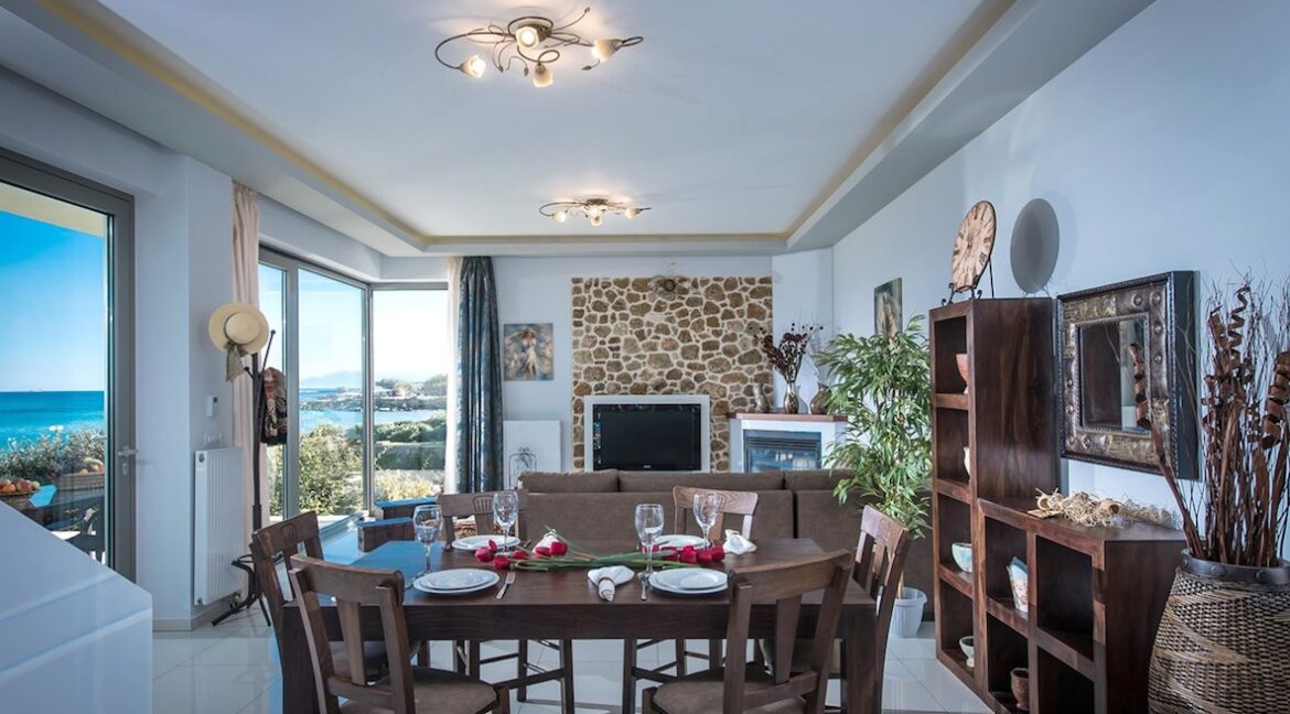 Seafront Villa in Gouves near Heraklio Crete. Seafront Properties in Crete Greece 10