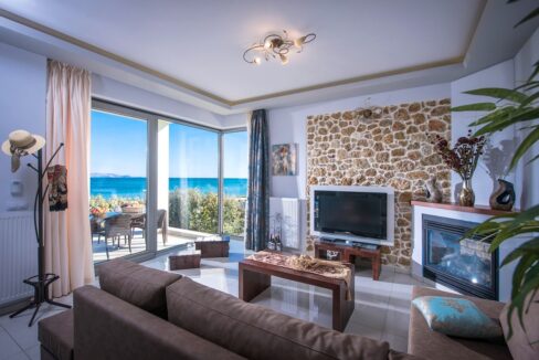 Seafront Villa in Gouves near Heraklio Crete. Seafront Properties in Crete Greece 11