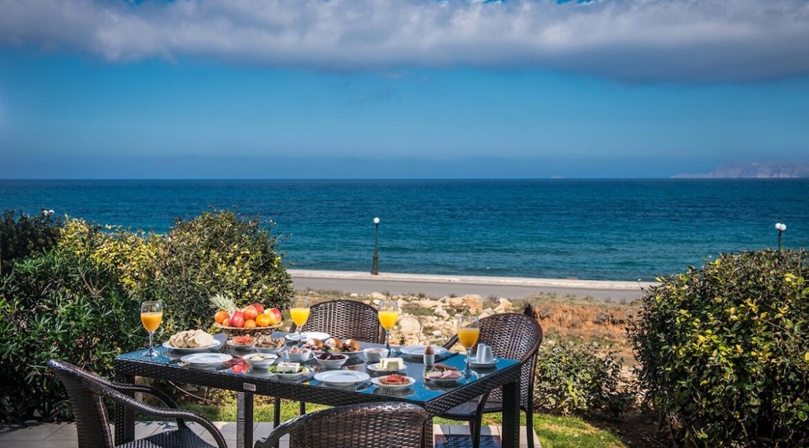 Seafront Villa in Gouves near Heraklio Crete. Seafront Properties in Crete Greece 14