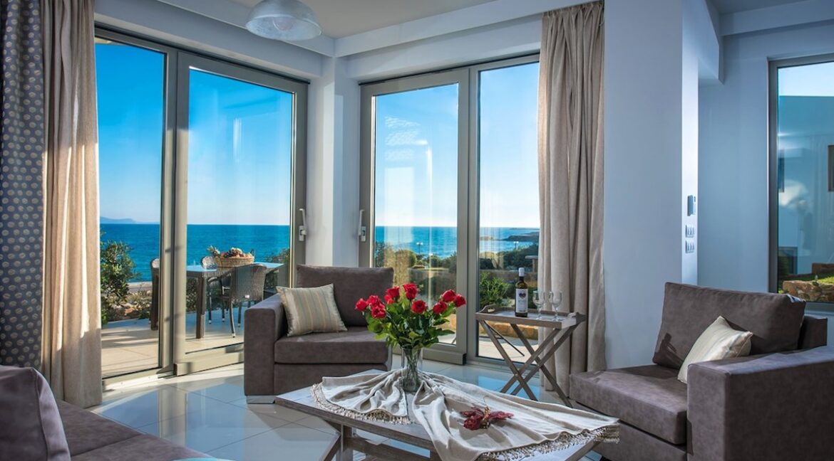 Seafront Villa in Gouves near Heraklio Crete. Seafront Properties in Crete Greece 25