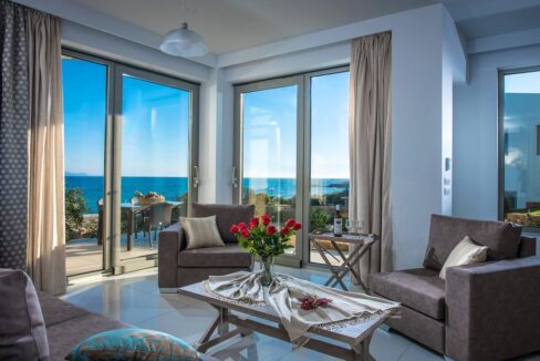 Seafront Villa in Gouves near Heraklio Crete. Seafront Properties in Crete Greece 25