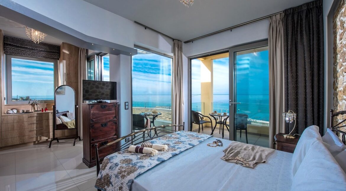 Seafront Villa in Gouves near Heraklio Crete. Seafront Properties in Crete Greece 28