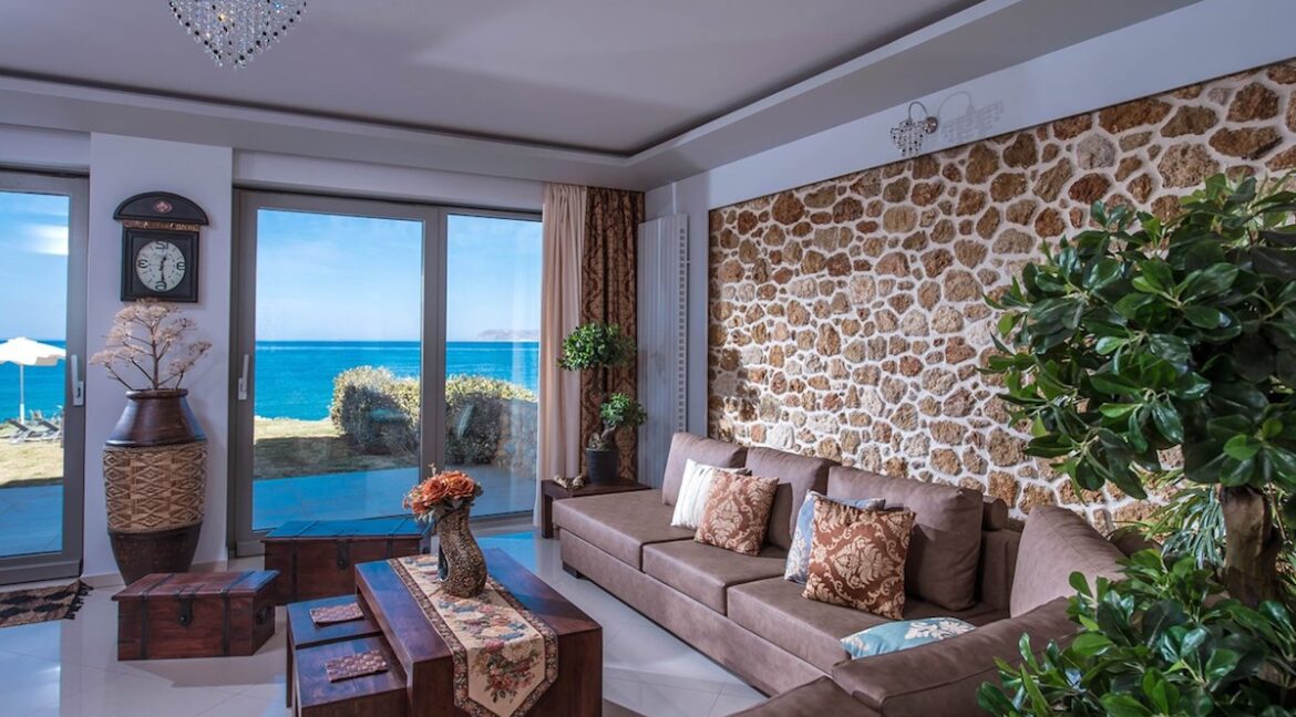 Seafront Villa in Gouves near Heraklio Crete. Seafront Properties in Crete Greece 44