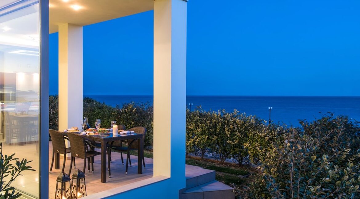 Seafront Villa in Gouves near Heraklio Crete. Seafront Properties in Crete Greece 8