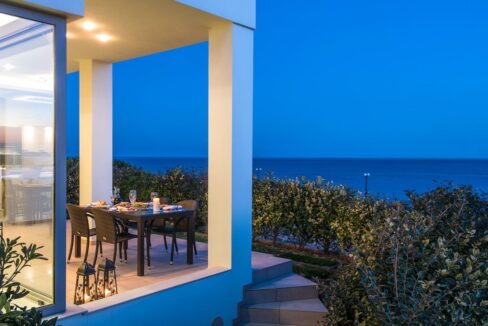 Seafront Villa in Gouves near Heraklio Crete. Seafront Properties in Crete Greece 8