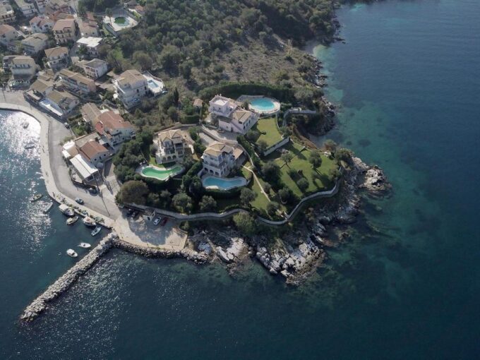 Seafront Villas in Corfu Greece