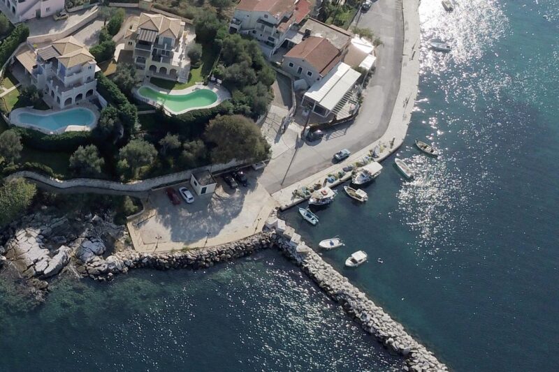 Seafront Villas in Corfu Greece