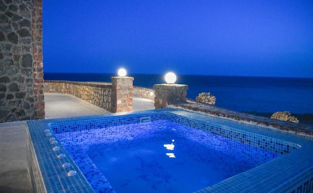 Beachfront Villa Santorini, Property in Santorini by the sea 12