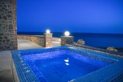 Beachfront Villa Santorini, Property in Santorini by the sea 12