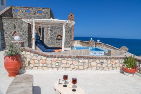 Beachfront Villa Santorini, Property in Santorini by the sea 14
