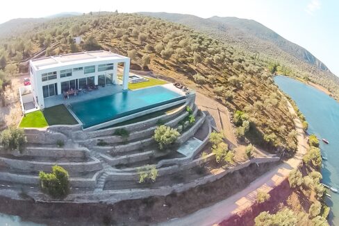Seafront Villa Lesvos Island Greece 2