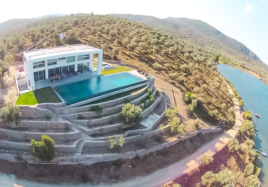 Seafront Villa Lesvos Island Greece 2