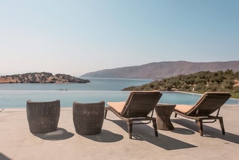 Seafront Villa Lesvos Island Greece 30