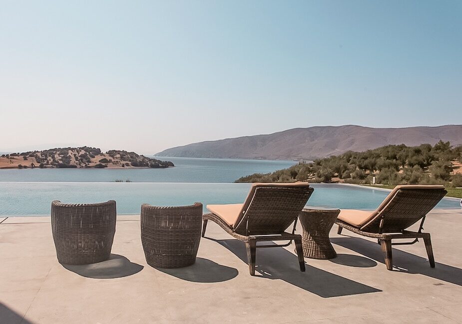 Seafront Villa Lesvos Island Greece 30