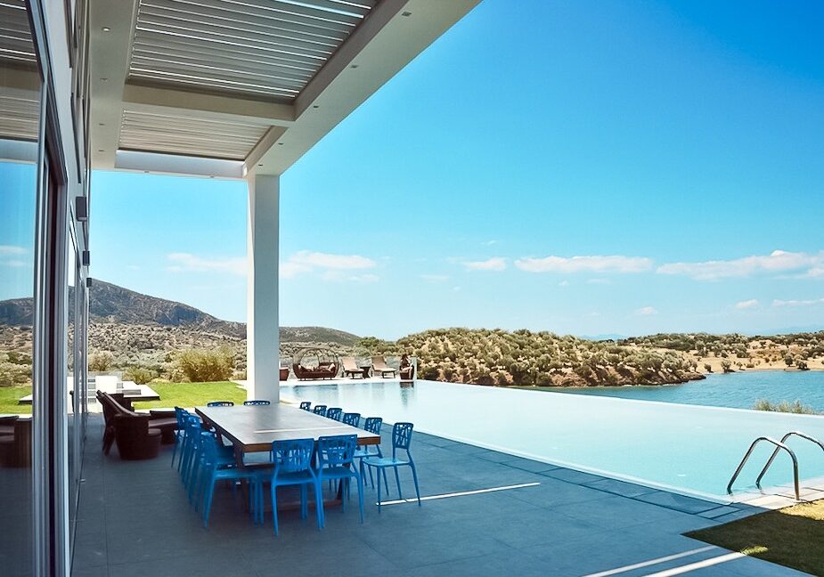 Seafront Villa Lesvos Island Greece 32