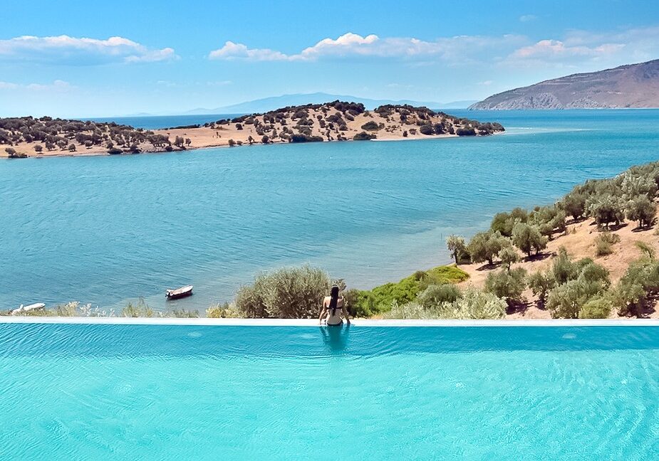 Seafront Villa Lesvos Island Greece 33