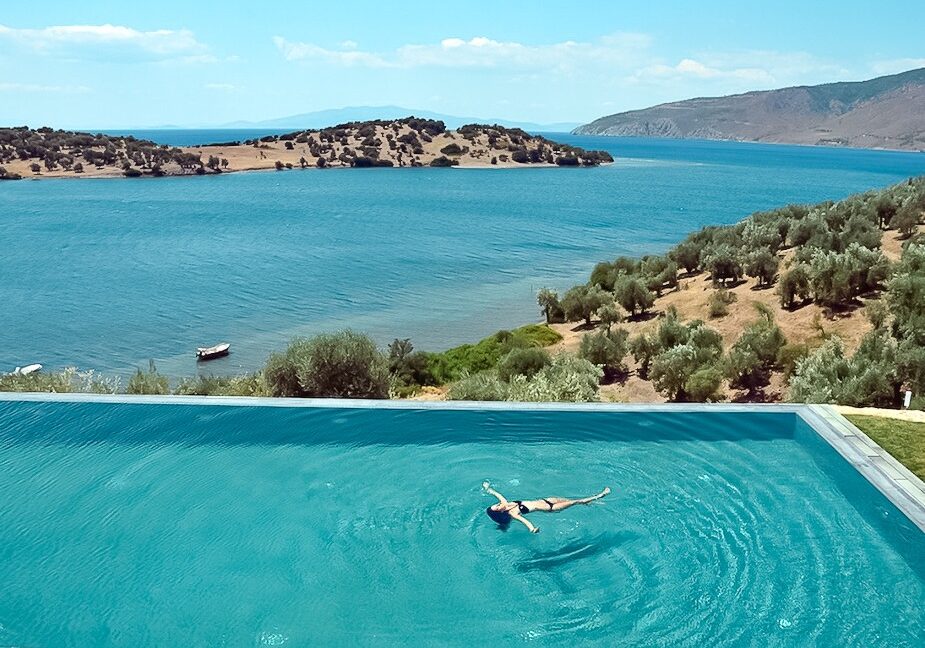 Seafront Villa Lesvos Island Greece 34