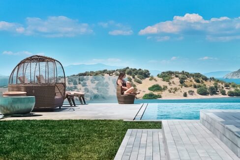 Seafront Villa Lesvos Island Greece 37