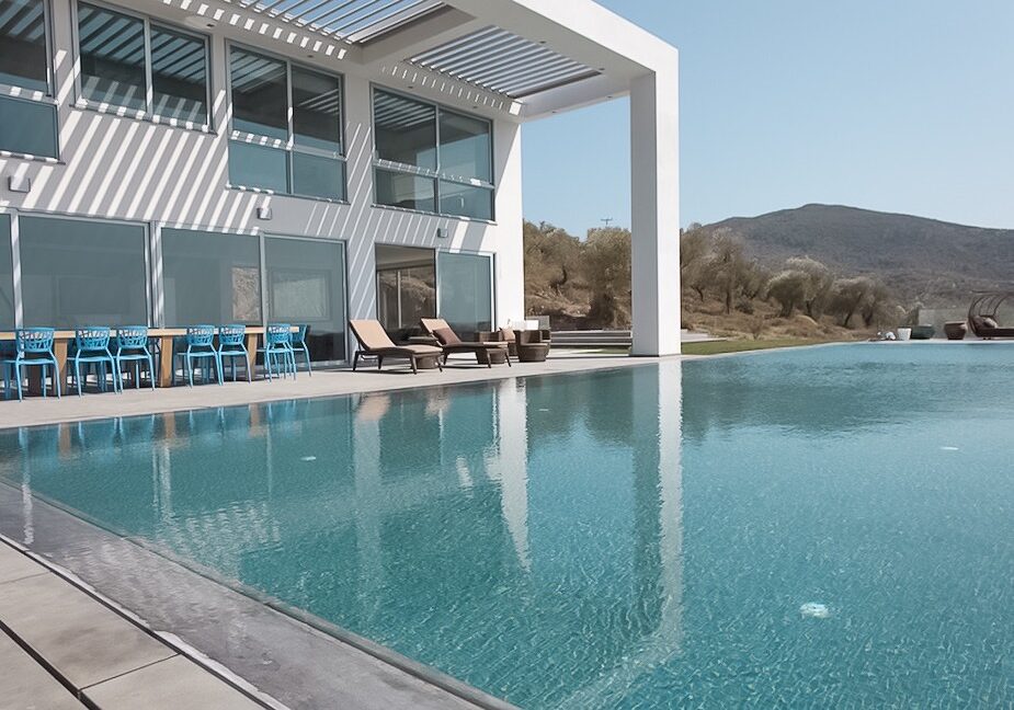 Seafront Villa Lesvos Island Greece 41