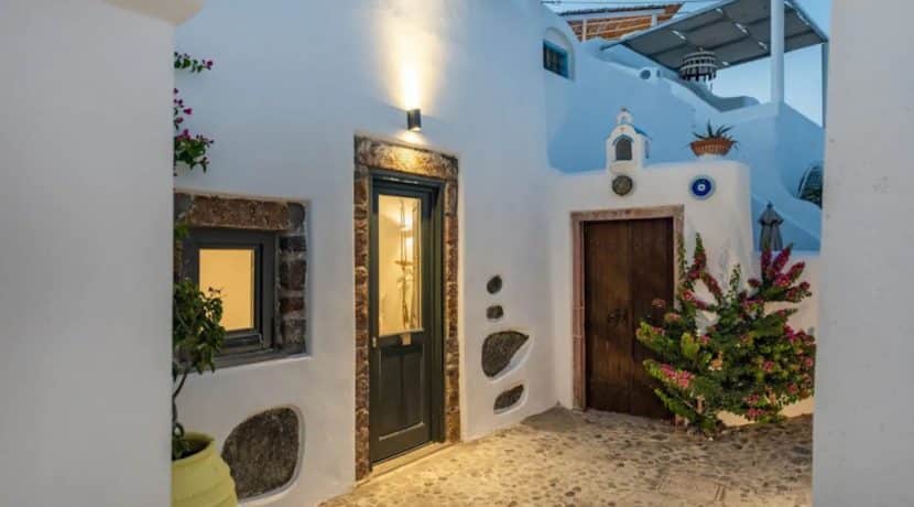 Santorini cave house for sale, traditional cave house Santorini for sale 23