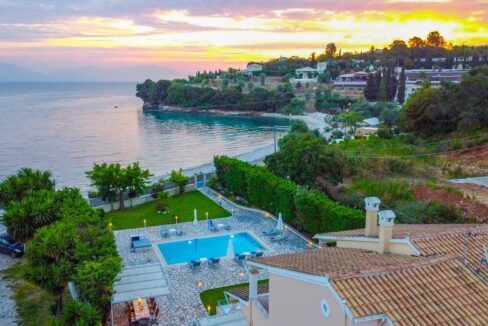 Seafront Villa in Avlaki Corfu