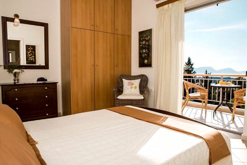 Villa à Lefkada, en face de l'île de Skorpios in 38.718979,20.7226078,12