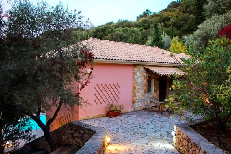 Villa à Lefkada, en face de l'île de Skorpios in 38.718979,20.7226078,12