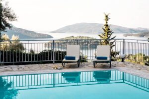 Villa in Lefkada across Skorpios island, Property in Lefkada Greece, Real Estate in Lefkas