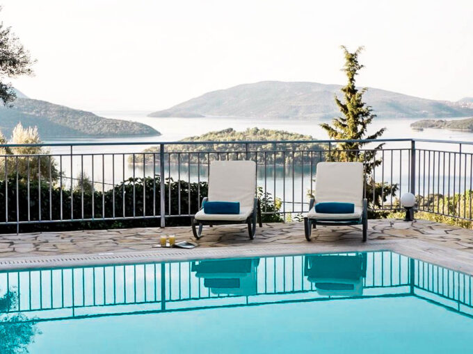 Villa in Lefkada across Skorpios island, Property in Lefkada Greece, Real Estate in Lefkas
