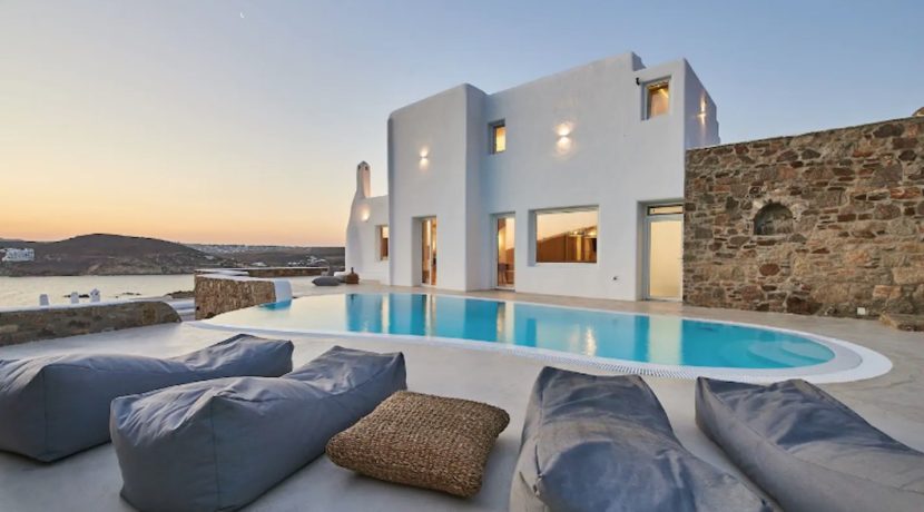 Luxury Sea view, Beachfront Villa Mykonos, Real Estate Greece, Home for sale in Greece, Property in Greece