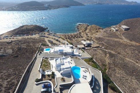 Luxury Seaview, Beachfront Villa Mykonos, Ftelia