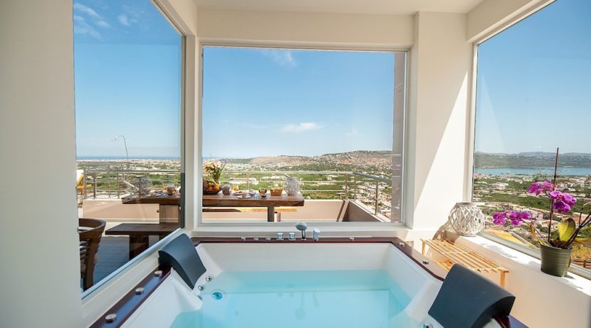 Luxury Villa with helipad at Chania Crete 13