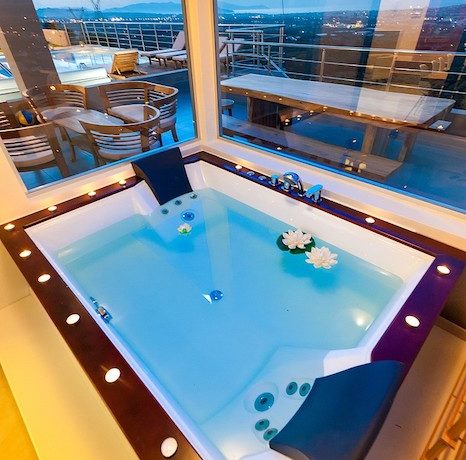 Luxury Villa with helipad at Chania Crete 15