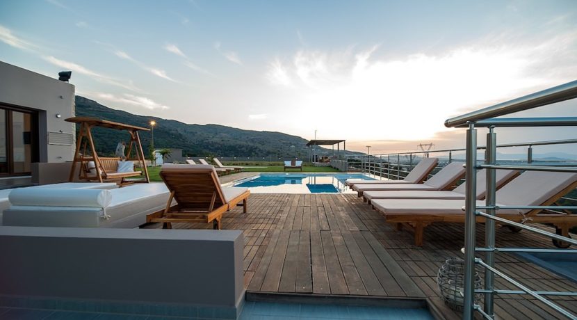 Luxury Villa with helipad at Chania Crete 20