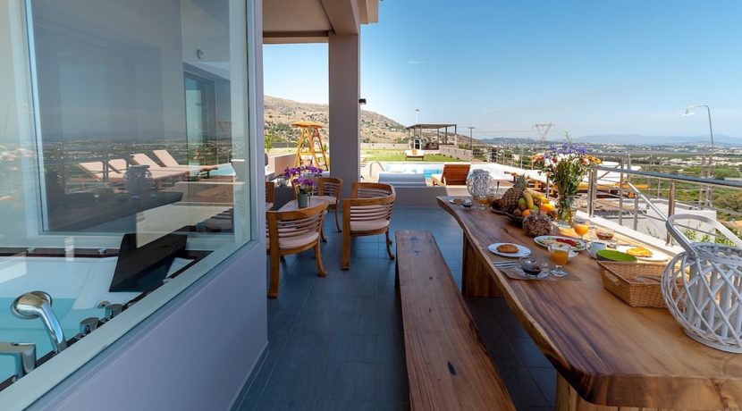 Luxury Villa with helipad at Chania Crete 34