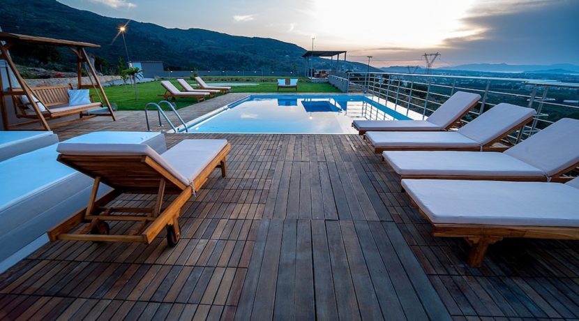 Luxury Villa with helipad at Chania Crete 7