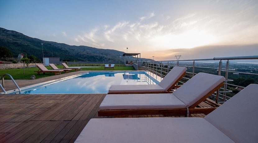 Luxury Villa with helipad at Chania Crete 9
