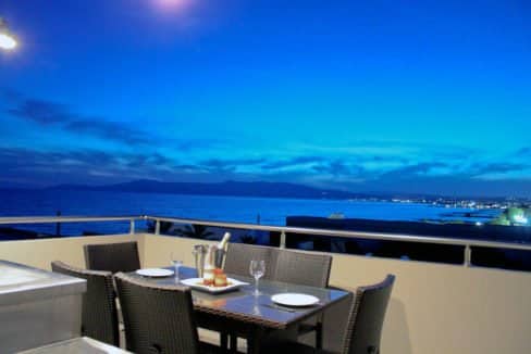 Seafront Villa with Roof Top Pool at Chania Crete for Sale, Villa with pool Crete, Property for sale in Crete, Greece property for sale by the beach