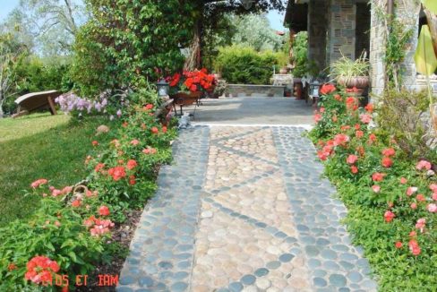 Halkidiki seafront villa with breathtaking sea view at Skioni 1