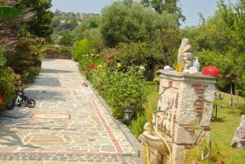 Halkidiki seafront villa with breathtaking sea view at Skioni 10