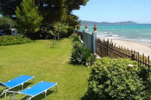 Halkidiki seafront villa with breathtaking sea view at Skioni 19