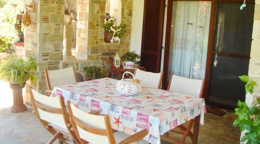 Halkidiki seafront villa with breathtaking sea view at Skioni 6
